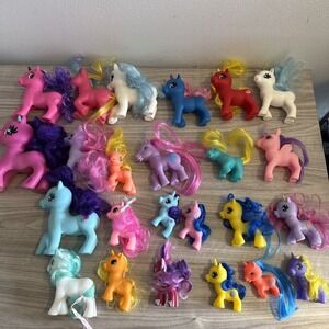 My Little Pony Toy Horse Doll Lot Of 24 Multicolor Bundle Kids Play Modern